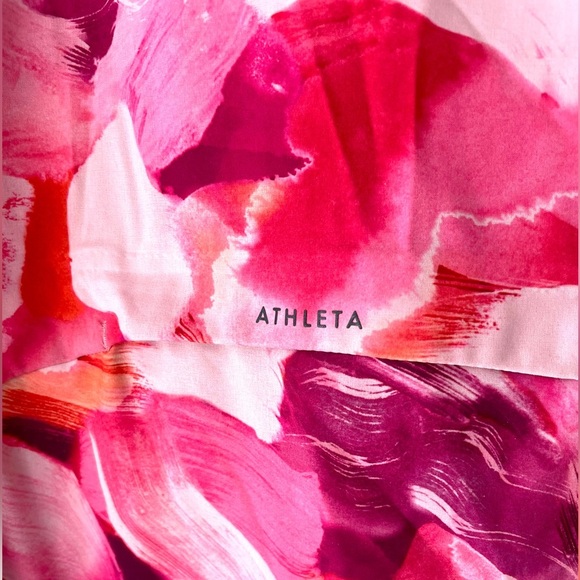 Athleta Full Zip Run with it Painted Energy Coral Plus Size Jacket - 1X - Picture 7 of 13